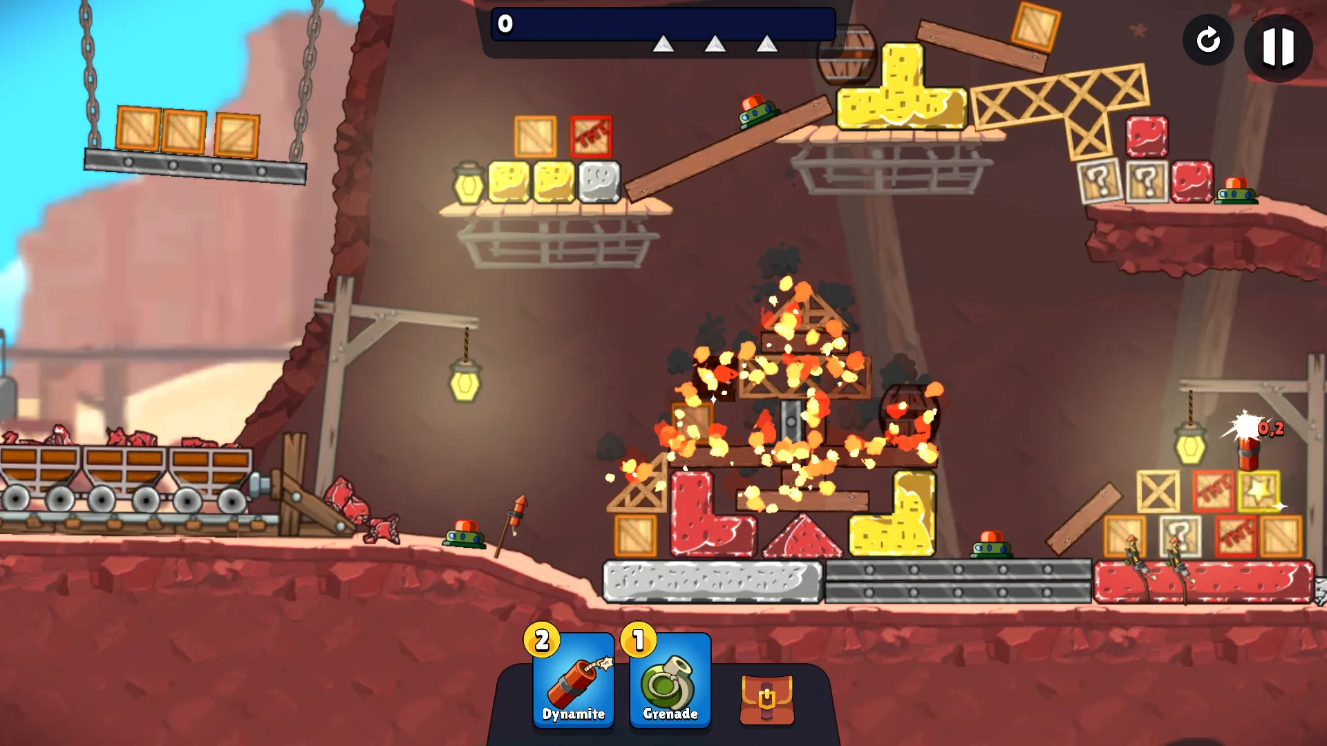 Upgrade system — bomb upgrades